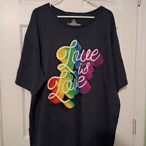 Love is Love Women's Tee - Navy
